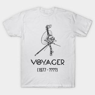 Voyager 1 | Black T-Shirt